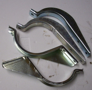 Exhaust support - set - R/126 - reinforced design TOP (Italy) Goods