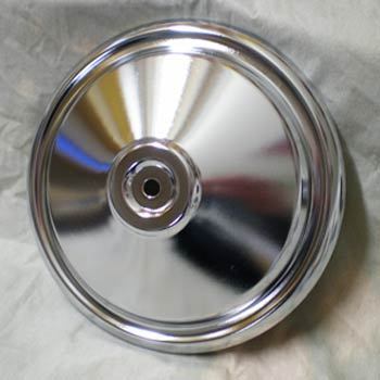 Wheel cover chrome Inox (unit price)