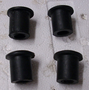 Rubber bush N/D/F/L - in holder (4 pieces)