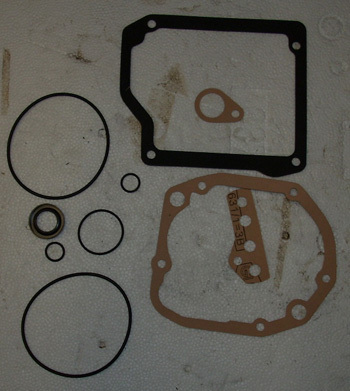 Gear gasket kit with oil-seal ring (also BIS)