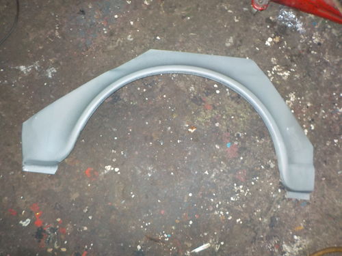 Wheel arch repair metal sheet Fiat 126/ 126 BIS REAR - left side