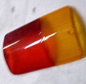 Taillight glass 126 BIS right side NEW