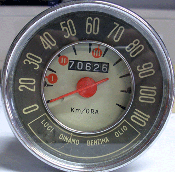 Tachometer Fiat 500 D gebraucht  geprüft im Austausch